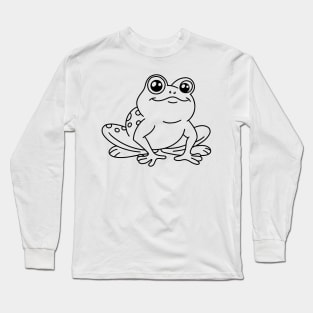 Frog Doodle Long Sleeve T-Shirt